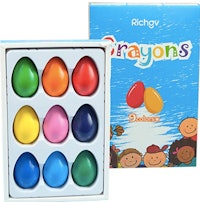 Richgv Egg Crayons (9-Pack)