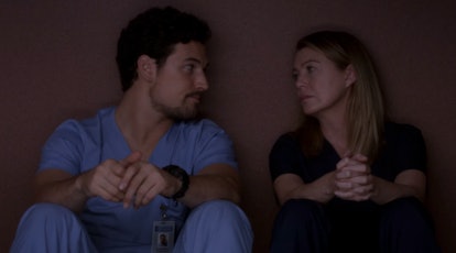 Andrew DeLuca and Meredith Grey