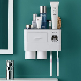 MOPMS Wall Mounted Toothbrush Holder