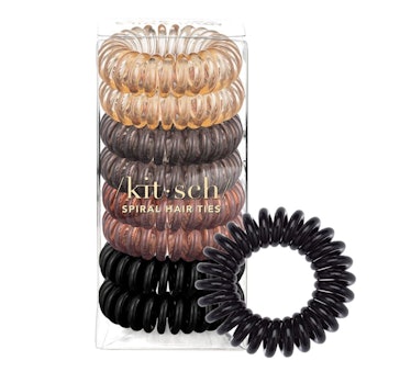 Kitsch Spiral Hair Ties (8-Pack)