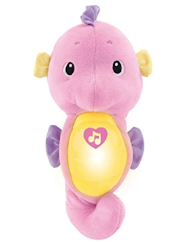  Soothe & Glow Seahorse is one of the best 3 month old toys