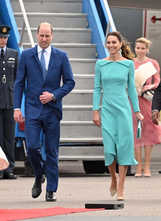 Prince William and Kate Middleton visit the bahamas in March 2022