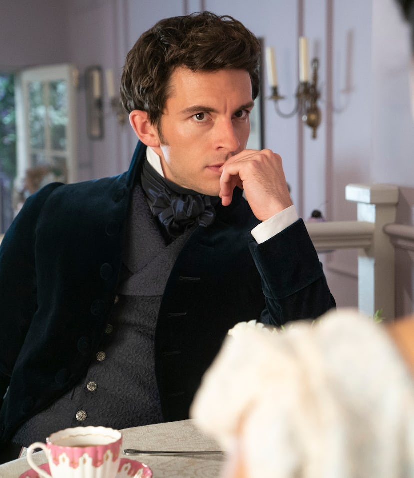 Jonathan Bailey in 'Bridgerton' Season 2, portraying the passionate Anthony.