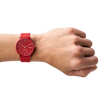 Skagen Aaren Colored Silicone Quartz Watch