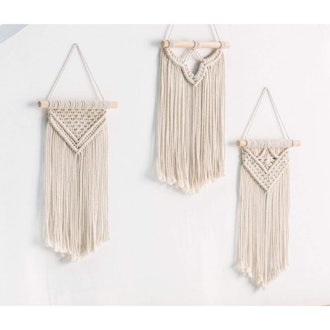 Mkono Macrame Wall Hangings (3-Pack)