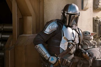 The Mandalorian with Baby Yoda.