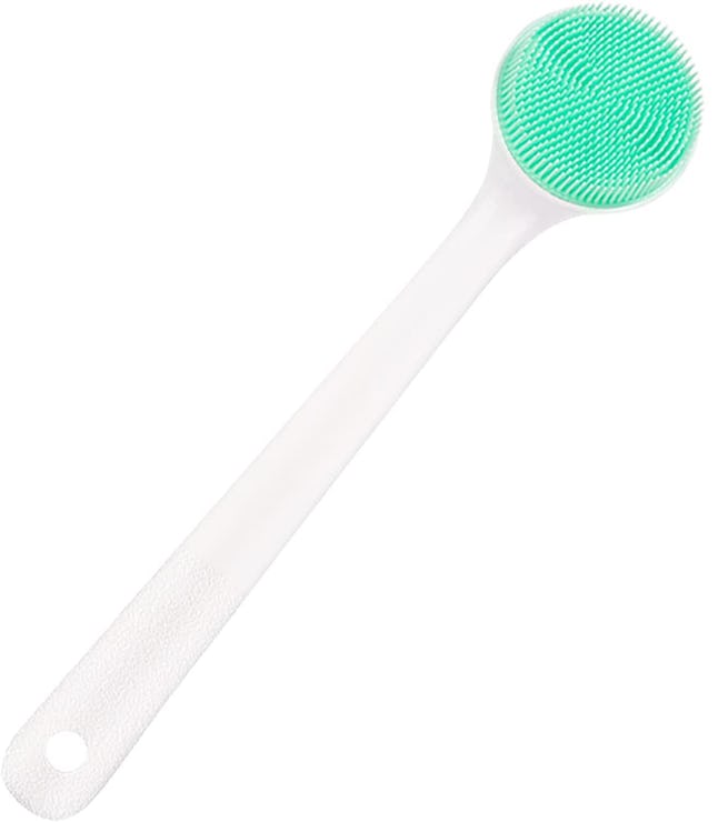 V-Top Silicone Bath Body Brush Exfoliator