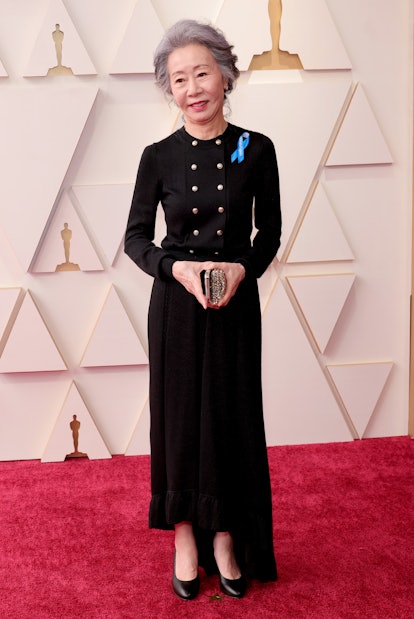 Youn Yuh-jung at the 2022 Oscars