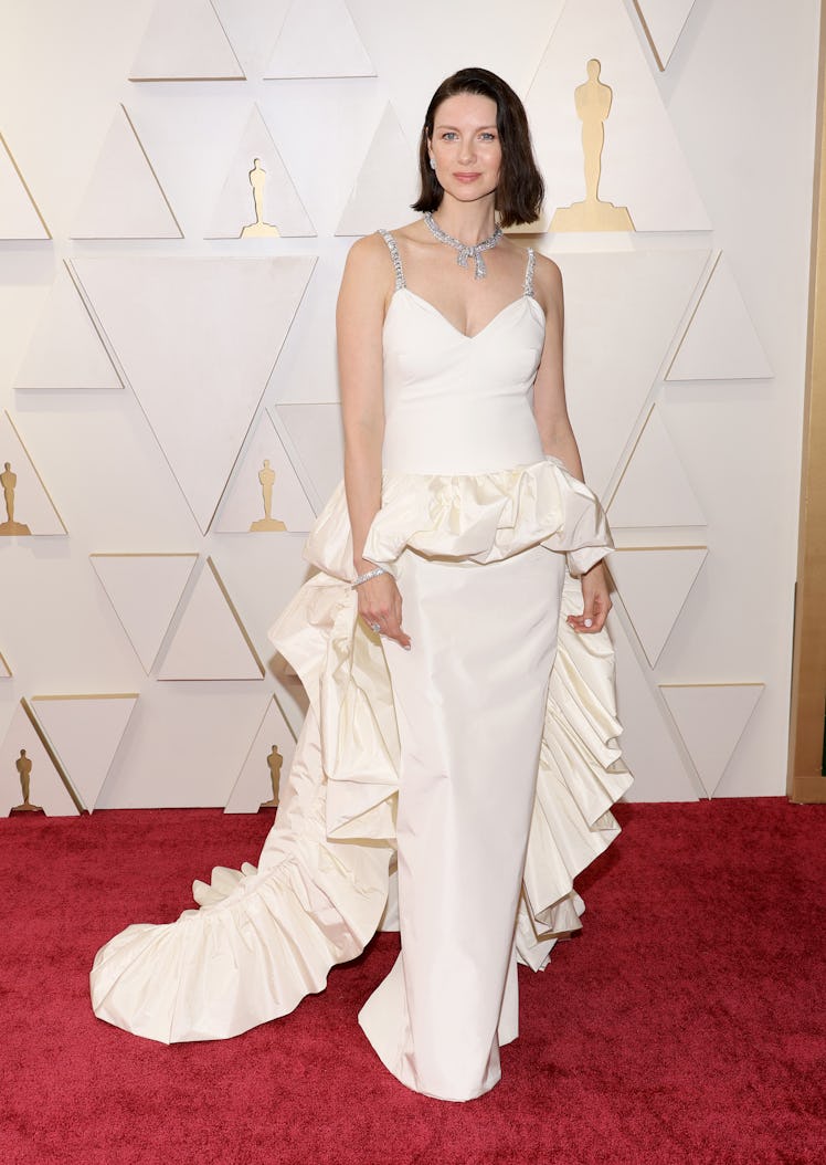 Caitriona Balfe attends the 94th Annual Academy Awards