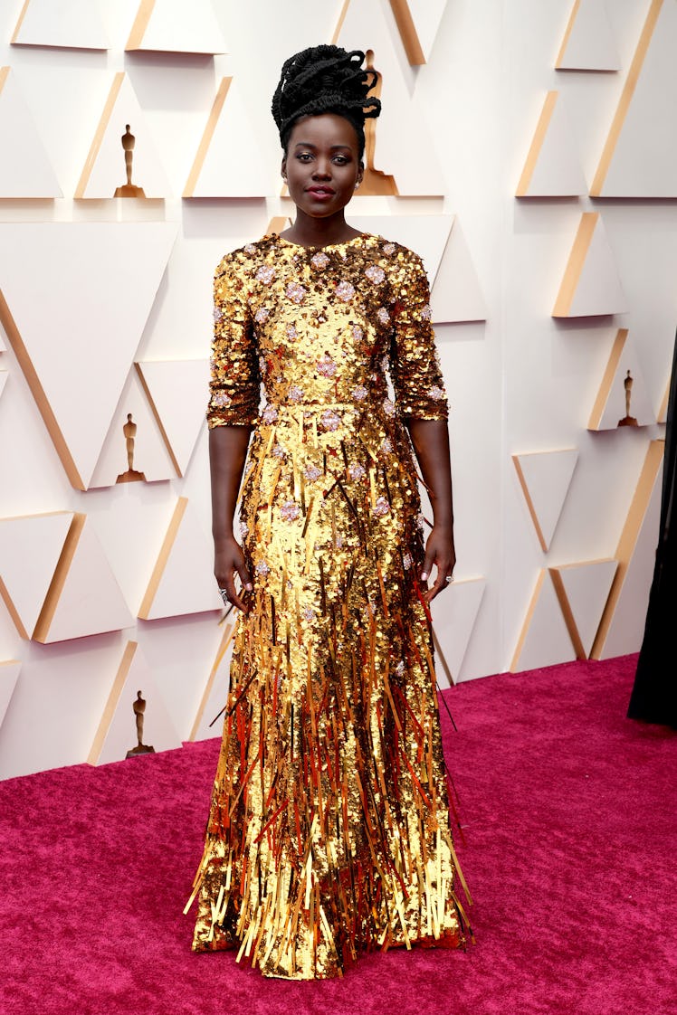 Lupita Nyong'o attends the 94th Annual Academy Awards