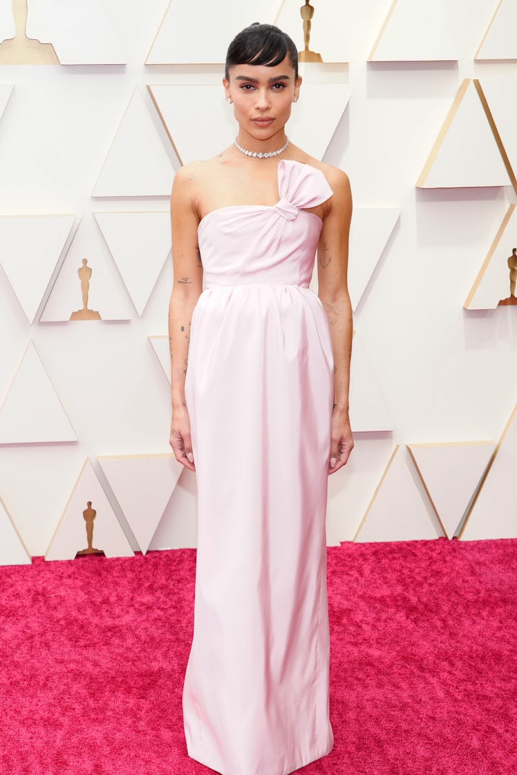 Zoë Kravitz attends the 94th Annual Academy Awards