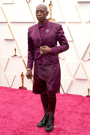 Wesley Snipes attends the 94th Annual Academy Awards