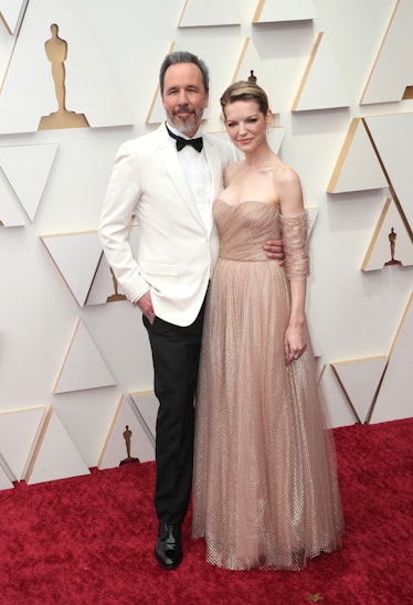Denis Villeneuve and Tanya Lapointe attend the 94th Annual Academy Awards