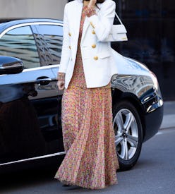 Maxi skirt 2025 and blazer