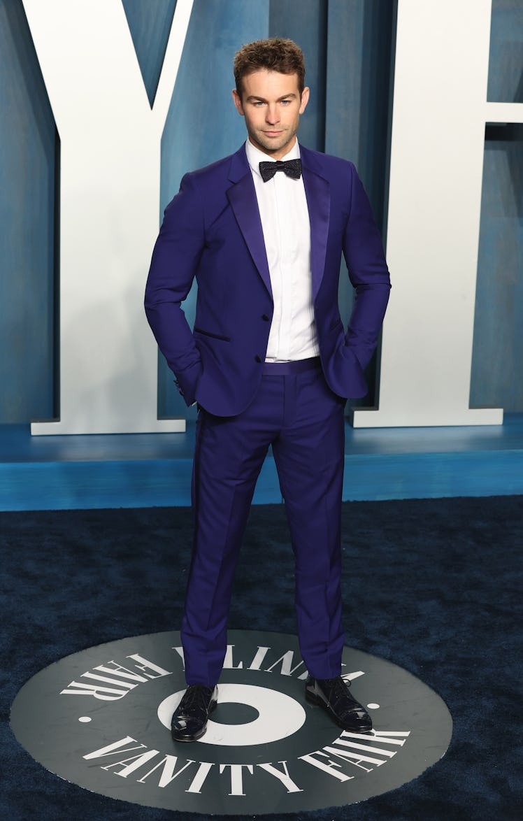 Chace Crawford attends the 2022 Vanity Fair Oscar Party