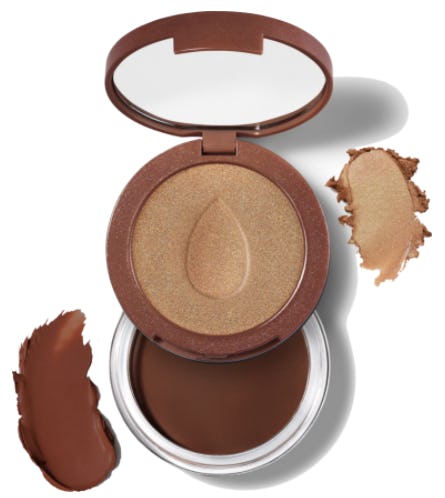 beautyblender BOUNCE Magic Fit Creamy Bronzer &amp; Highlighter Duo