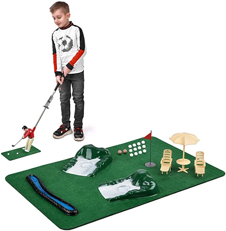 Abco Tech Mini Golfing Man Indoor Golf Kit 