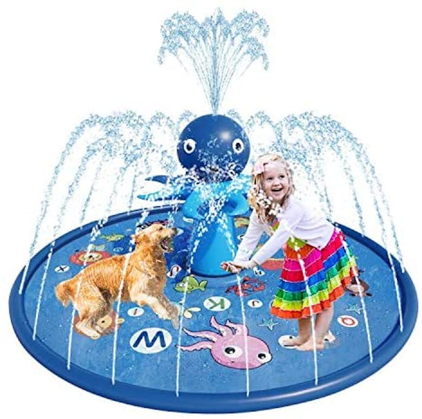 Blasland Octopus Sprinkler Splash Pad