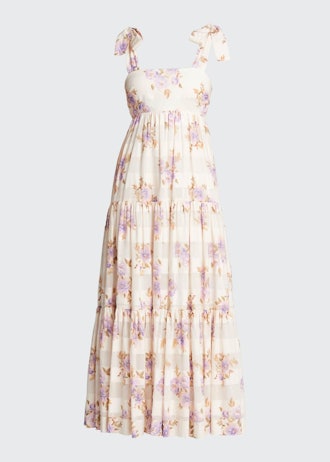 ZIMMERMANN floral picnic dress to wear in april outfit