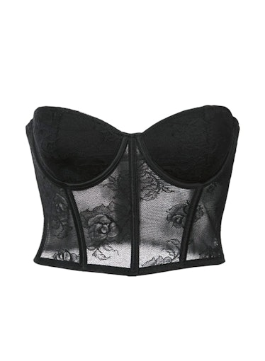 Fleur du Mal's black bustier will help you recreate Kate Hudson's Oscars After-Party look.