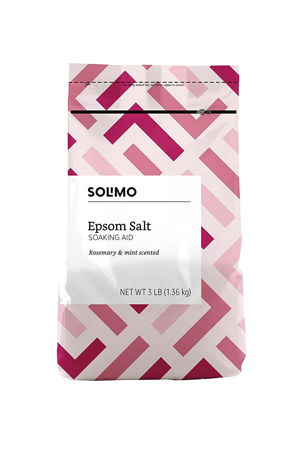 Solimo Epsom Salt Soaking Aid can help if you&rsquo;re getting sick.