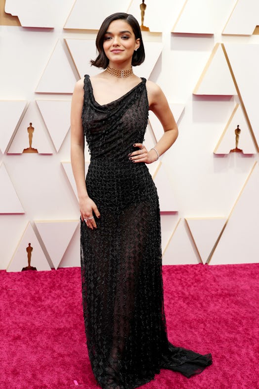 Rachel Zegler at the 2022 Oscars