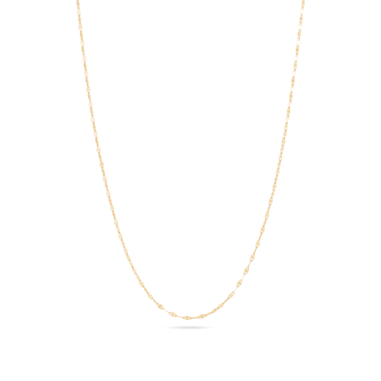 maxi trend 2022 delicate gold sparkle chain necklace