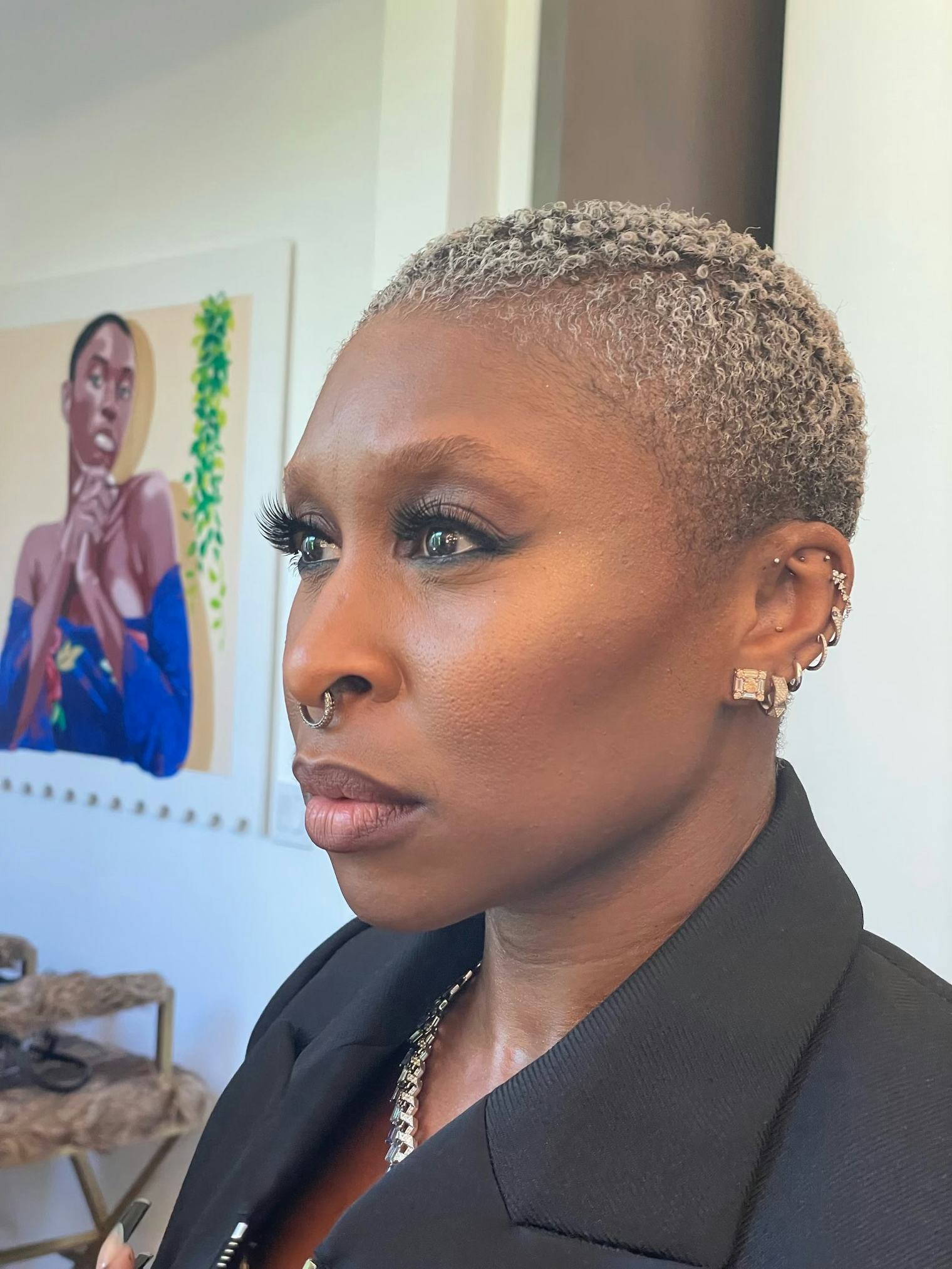 Cynthia Erivo's Oscars 2022 Beauty Look Was A Sultry Smoky Eye