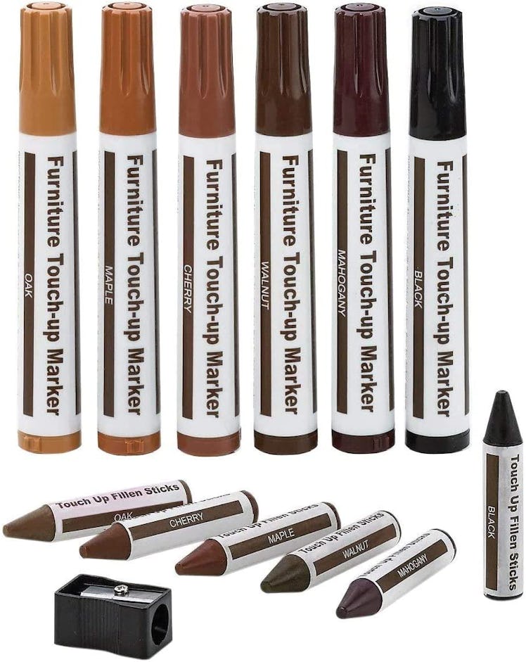 Daxism Furniture Repair Kit Wood Markers (Set of 13)
