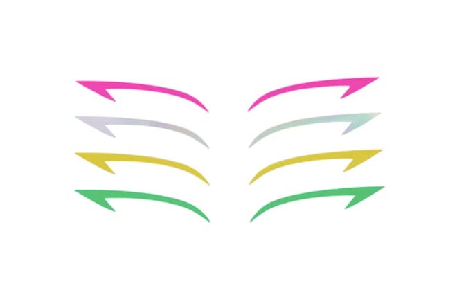 PaintLab Pussycat Eye Stickers