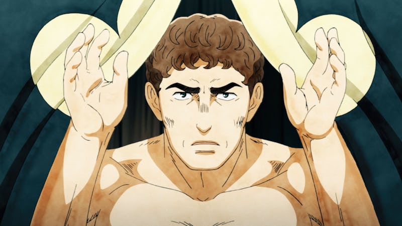 Lucius Modestus (voiced by Kenjiro Tsuda) in 'Thermae Romae Novae' Season 1 via Netflix's press site