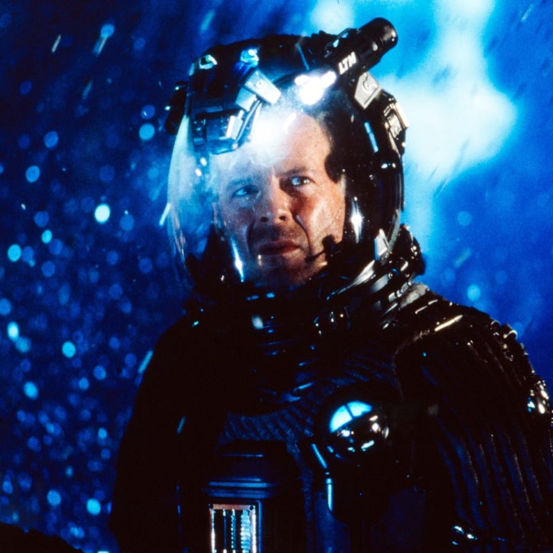 A screenshot of Bruce Willis from the 'Armageddon' movie