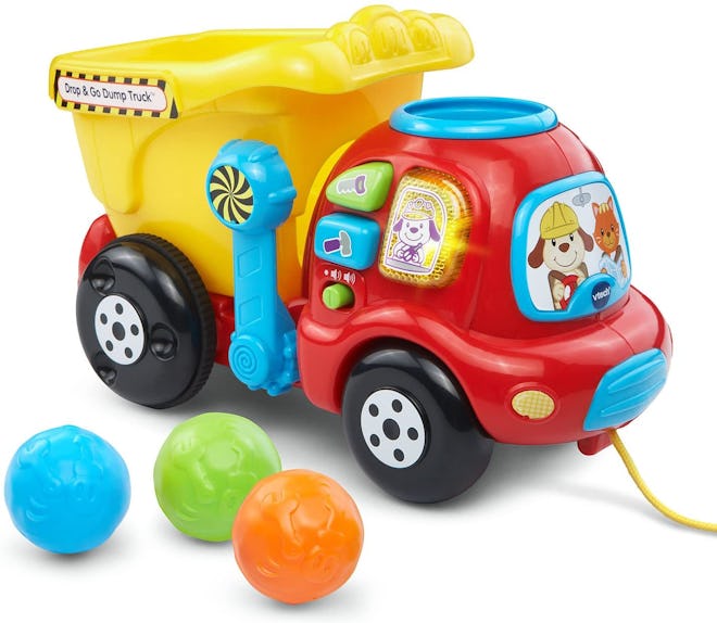 Product photo, toy dump truck