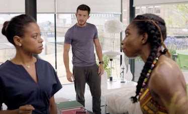 Jonathan Bailey played Ash in 'Chewing Gum' before playing Anthony in Bridgerton.