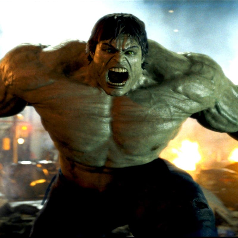 screenshot from The Incredible Hulk movie