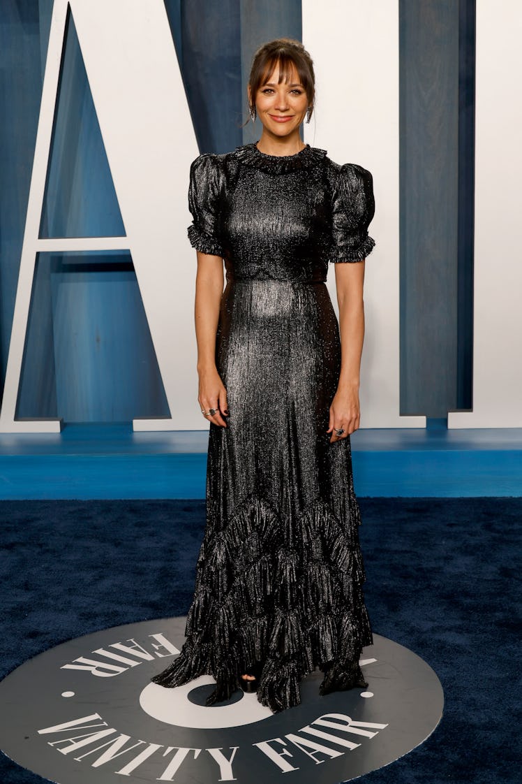 Rashida Jones attends the 2022 Vanity Fair Oscar Party