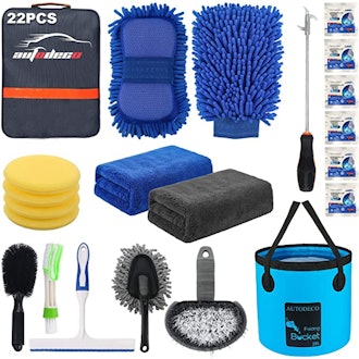 AUTODECO Car Wash Cleaning Tools (22-Piece)