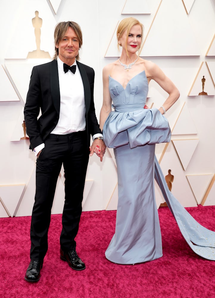 Keith Urban and Nicole Kidman attend the 94th Annual Academy Awards 