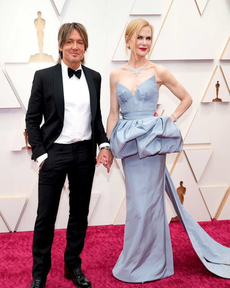 Keith Urban and Nicole Kidman attend the 94th Annual Academy Awards 