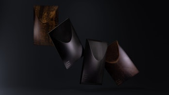 PaperShell's artificial wood material in different finishes.