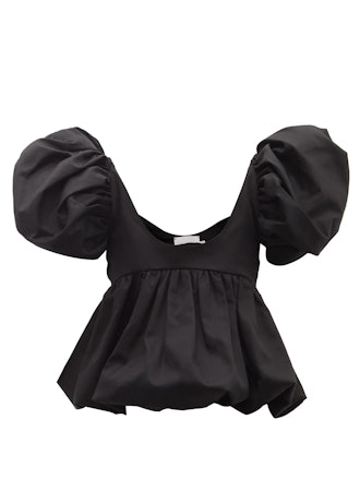 Kika Vargas black Chiara top april outfit