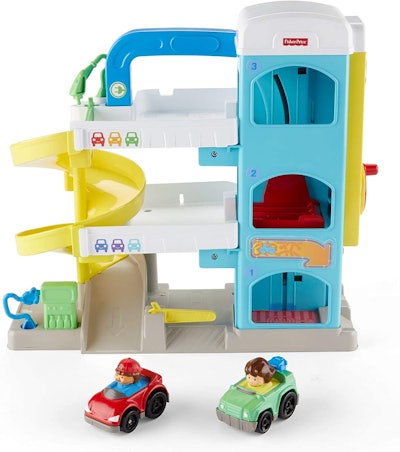 Product photo, Little People car set with garage/track