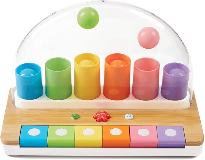 Product photo, colorful piano toy for 18 month old