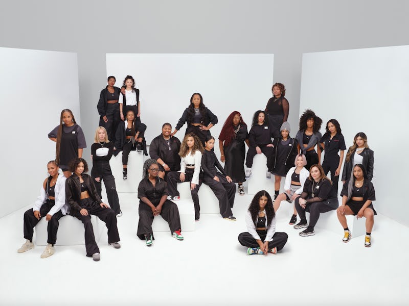 Jordan Brand first Global Women's Collective group photo
