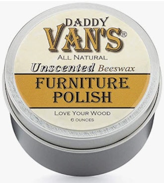 Daddy Van's All Natural Unscented Beeswax Furniture Polish