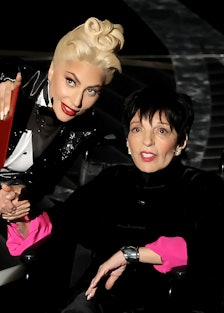 Lady Gaga and Liza Minnelli at the 2022 Oscars