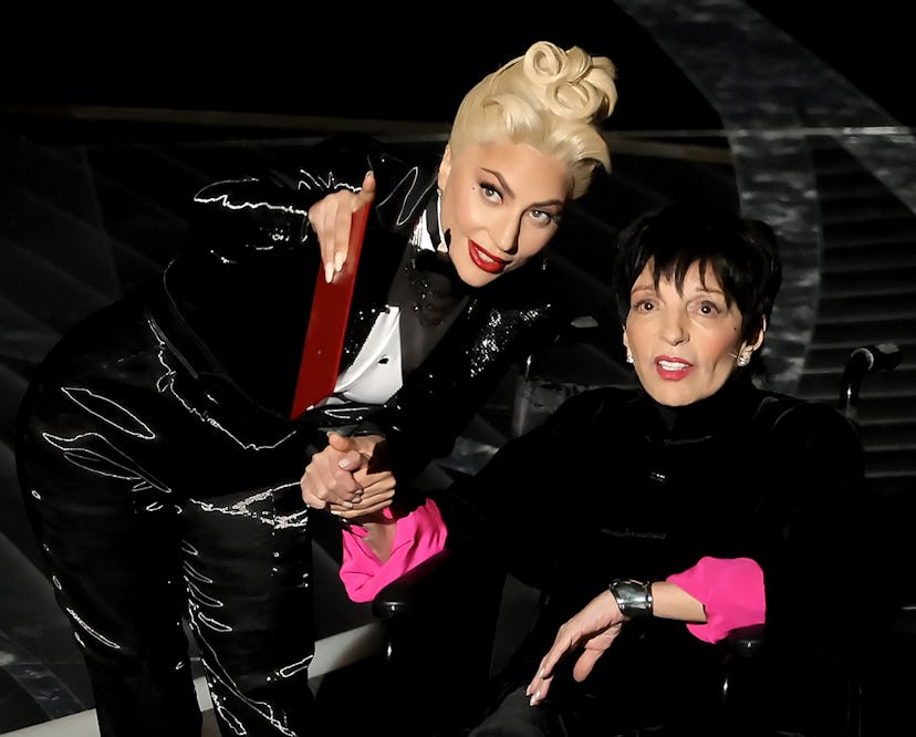 Lady Gaga and Liza Minnelli at the 2022 Oscars