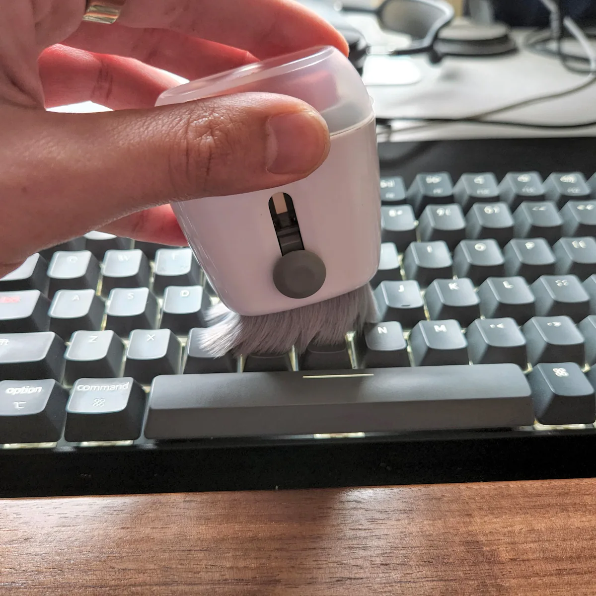 The OXO Cleaning Brush and Sweet & Swipe Laptop Cleaner changed my life