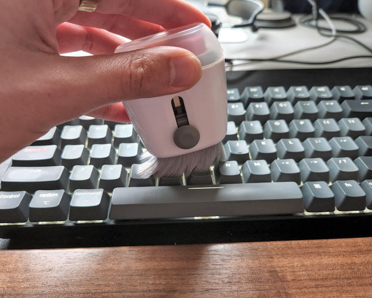 The OXO Cleaning Brush and Sweet & Swipe Laptop Cleaner changed my life