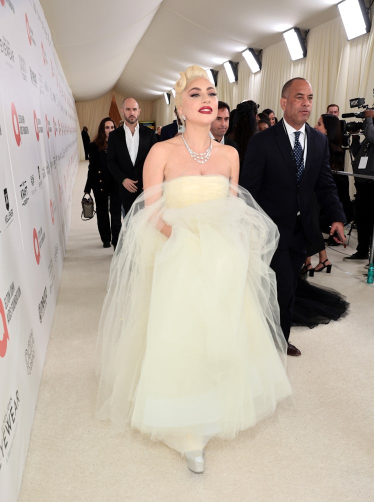 Lady Gaga attends Elton John AIDS Foundation's 30th Annual Academy Awards